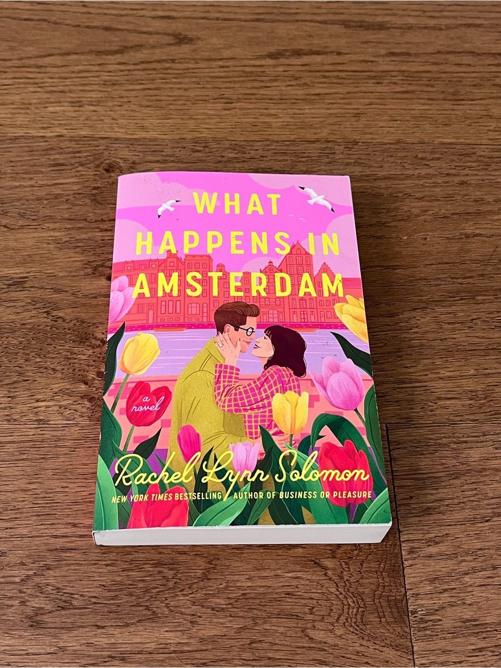 What Happens in Amsterdam by Rachel Lynn Solomon (2025, Trade Paperback) NEW